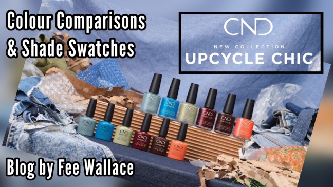 Blog banner image for Fee Wallace Upcycle Chic Shellac nails