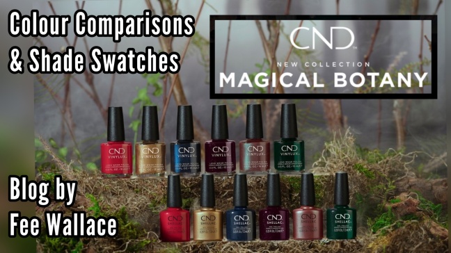 Blog banner for Fee Wallace CND Magical Botany Blog
